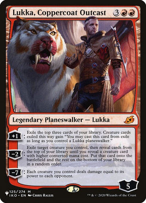 Lukka, Coppercoat Outcast (IKO-125) [The List]