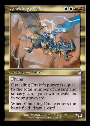 Crackling Drake (362) [Ravnica Remastered]