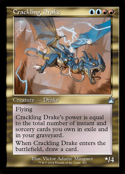 Crackling Drake (362) [Ravnica Remastered]