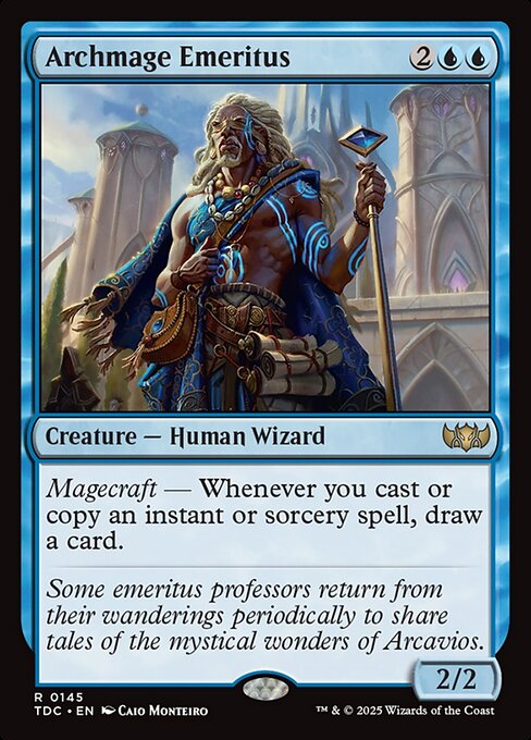 Archmage Emeritus (145) [Tarkir: Dragonstorm Commander]