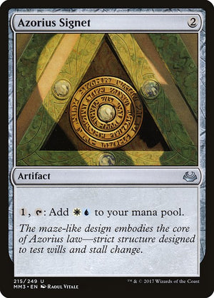 Azorius Signet (215) [Modern Masters 2017]