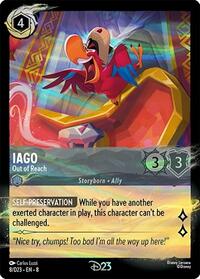 Iago - Out of Reach (8) [Disney Lorcana Promo Cards]