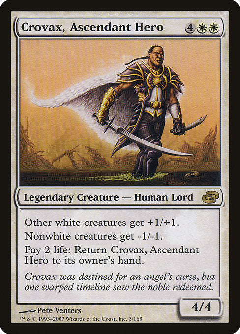 Crovax, Ascendant Hero (3) [Planar Chaos]