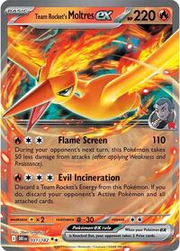 Team Rocket's Moltres ex (031/182) [SV10: Destined Rivals]