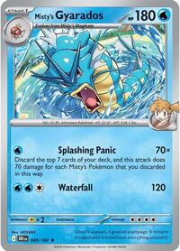 Misty's Gyarados (049/182) [SV10: Destined Rivals]