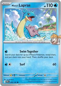 Misty's Lapras (050/182) [SV10: Destined Rivals]