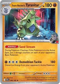 Team Rocket's Tyranitar (096/182) [SV10: Destined Rivals]