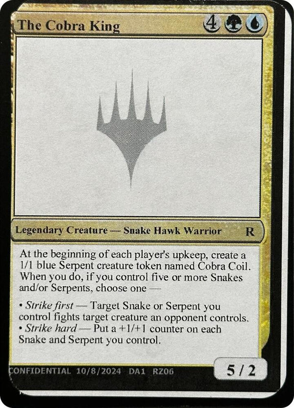 The Cobra King [Un-Known Event Playtest Cards]