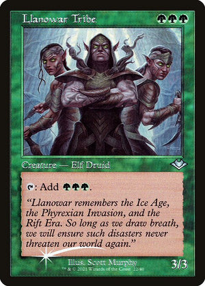 Llanowar Tribe (22) [Modern Horizons 1 Timeshifts]