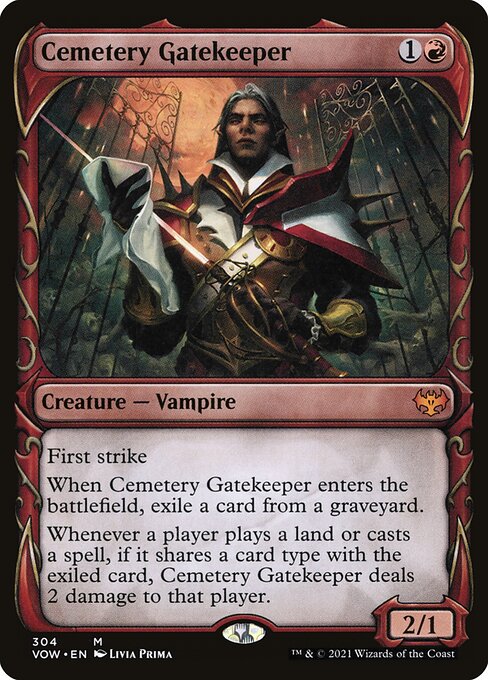 Cemetery Gatekeeper (304) [Innistrad: Crimson Vow] [Showcase]