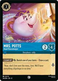 Mrs. Potts - Head Housekeeper (161/204) [Reign of Jafar]