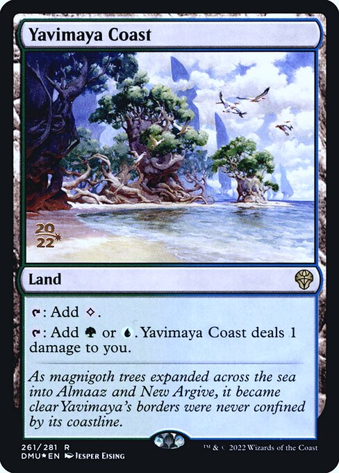Yavimaya Coast (261s) [Dominaria United Promos]