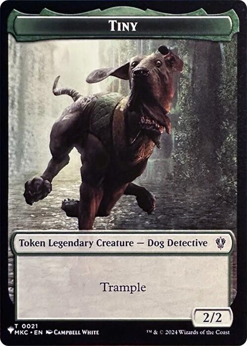 Tiny // City's Blessing Double-Sided Token (21 // 17) [The List]