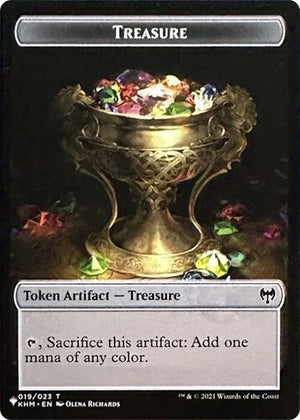 Treasure // Egg Double-Sided Token (19 // 8) [The List]
