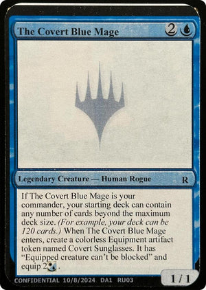 The Covert Blue Mage [Un-Known Event Playtest Cards]