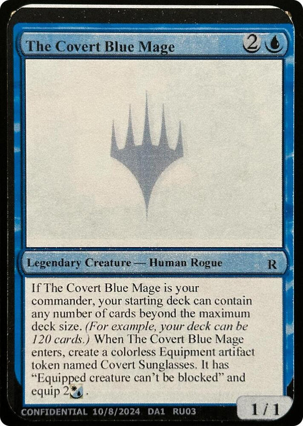 The Covert Blue Mage [Un-Known Event Playtest Cards]