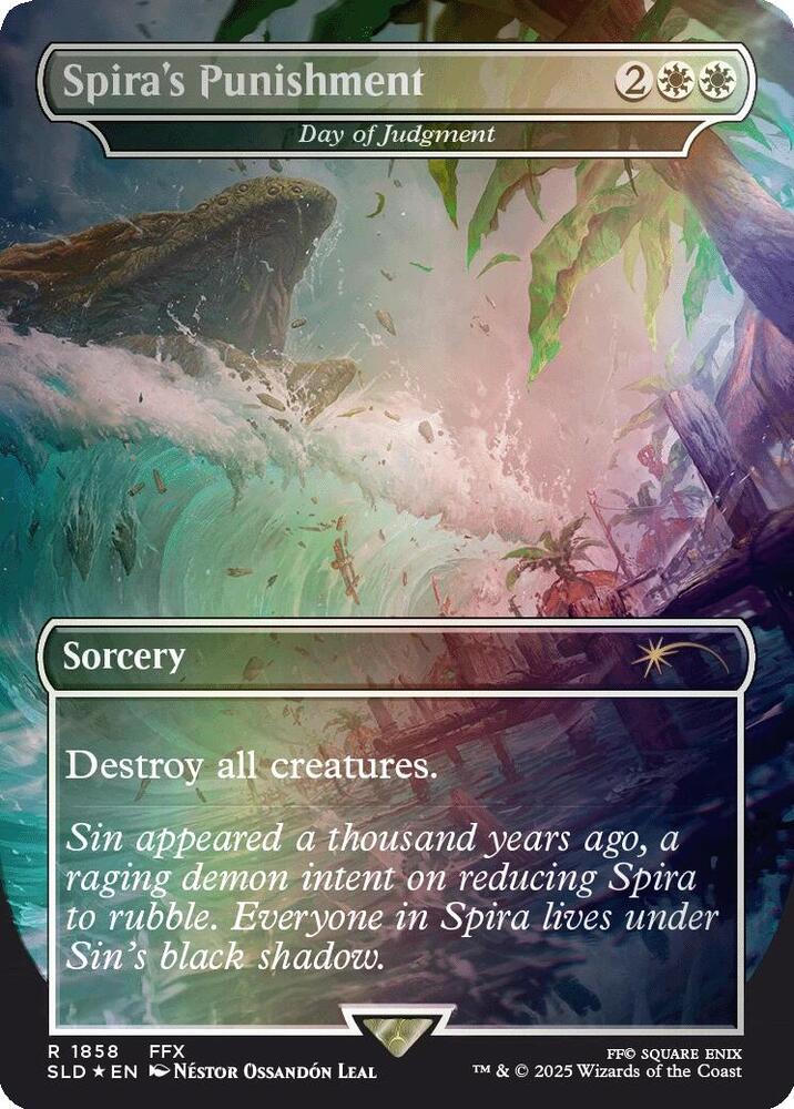 Spira's Punishment - Day of Judgment (Rainbow Foil) (1858) [Secret Lair Drop]