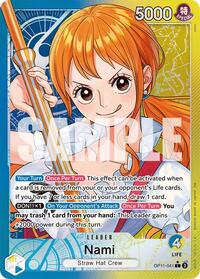 Nami (041) (Alternate Art) (OP11-041) [A Fist of Divine Speed]