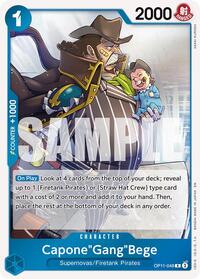 Capone"Gang"Bege (048) (OP11-048) [A Fist of Divine Speed]