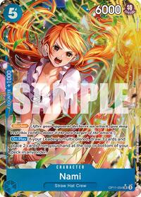 Nami (054) (Alternate Art) (OP11-054) [A Fist of Divine Speed]