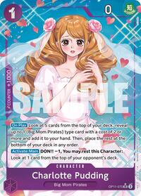 Charlotte Pudding (Alternate Art) (OP11-070) [A Fist of Divine Speed]
