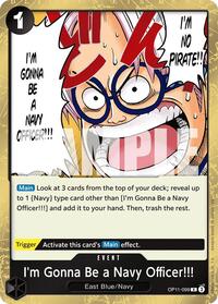 I'm Gonna Be a Navy Officer!!! (OP11-099) [A Fist of Divine Speed]