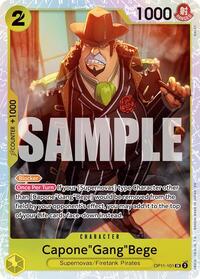 Capone"Gang"Bege (101) (OP11-101) [A Fist of Divine Speed]