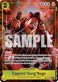 Capone"Gang"Bege (101) (Alternate Art) (OP11-101) [A Fist of Divine Speed]