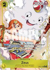 Zeus (Alternate Art) (OP11-106) [A Fist of Divine Speed]