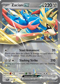 Zacian ex - 198 (198) [SV Scarlet and Violet Promo Cards]