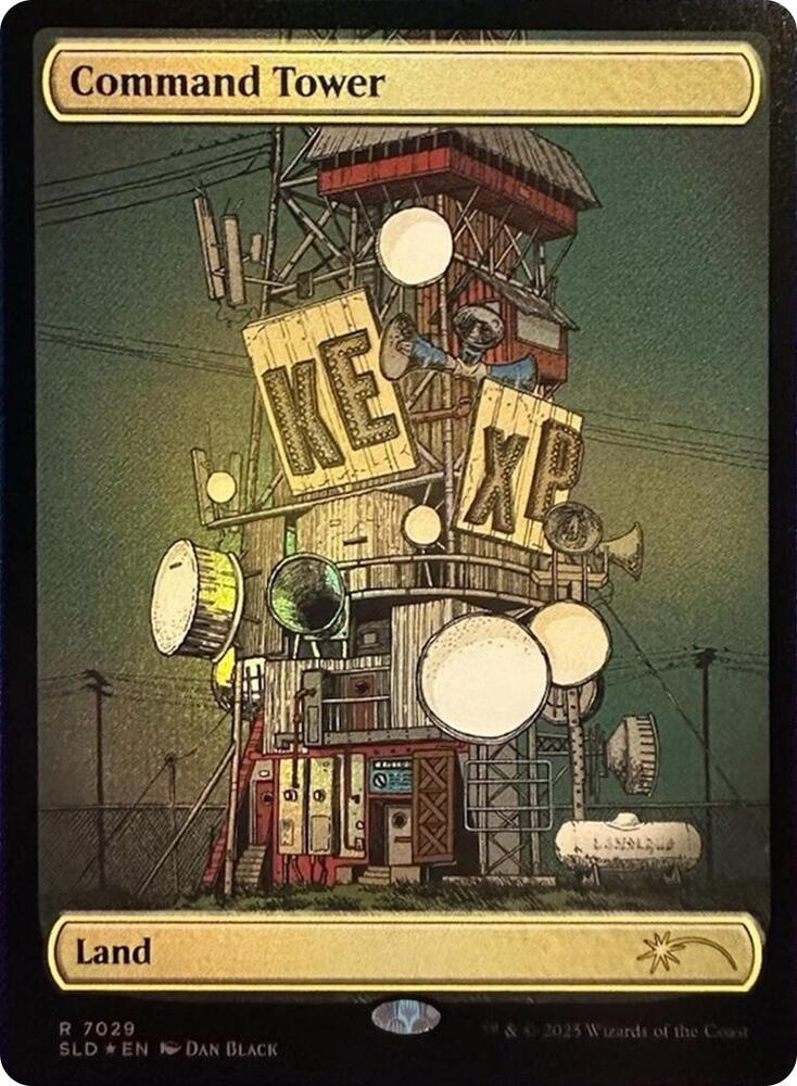 Command Tower (7029) (Rainbow Foil) [Secret Lair Drop]