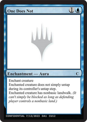 One Does Not [Un-Known Event Playtest Cards]