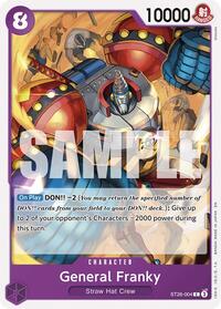 General Franky (ST26-004) [Starter Deck 26: PURPLE/BLACK Monkey.D.Luffy]