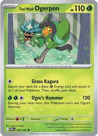 Teal Mask Ogerpon (026/182) [SV10: Destined Rivals]
