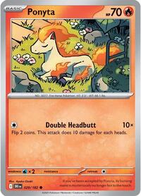 Ponyta (029/182) [SV10: Destined Rivals]