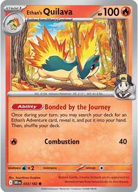 Ethan's Quilava (033/182) [SV10: Destined Rivals]