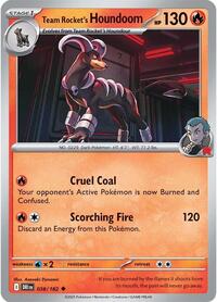 Team Rocket's Houndoom - 038/182 (038/182) [SV10: Destined Rivals]