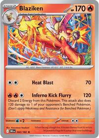 Blaziken - 042/182 (042/182) [SV10: Destined Rivals]