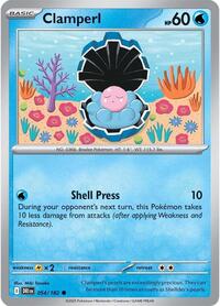 Clamperl - 054/182 (054/182) [SV10: Destined Rivals]