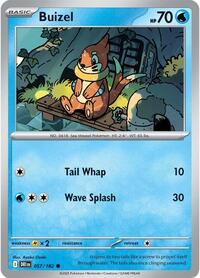 Buizel (057/182) [SV10: Destined Rivals]