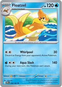 Floatzel (058/182) [SV10: Destined Rivals]