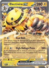 Electivire ex - 069/182 (069/182) [SV10: Destined Rivals]