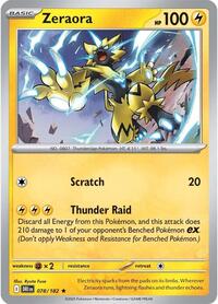 Zeraora (078/182) [SV10: Destined Rivals]
