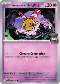 Team Rocket's Chingling (085/182) [SV10: Destined Rivals]