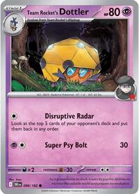 Team Rocket's Dottler (088/182) [SV10: Destined Rivals]