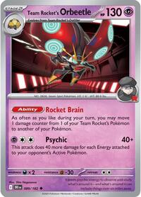 Team Rocket's Orbeetle - 089/182 (089/182) [SV10: Destined Rivals]