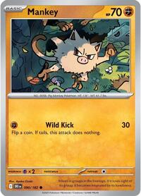 Mankey (090/182) [SV10: Destined Rivals]