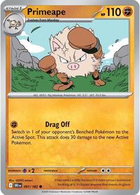 Primeape (091/182) [SV10: Destined Rivals]