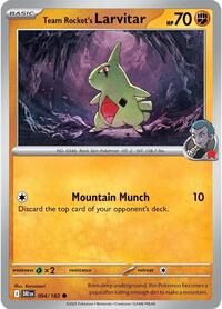 Team Rocket's Larvitar (094/182) [SV10: Destined Rivals]