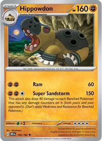 Hippowdon (106/182) [SV10: Destined Rivals]